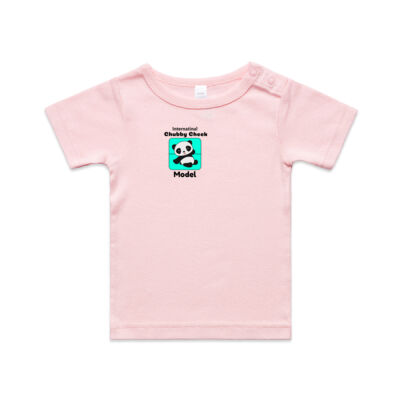 Internatinal Chubby Cheek Model Kids - Infant Wee-Tee 0 - 24 Months by AS Colour Thumbnail