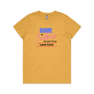 BARRE n Bubbles Lane Cove - AS Colour Women's Maple Crew Neck Tee Thumbnail