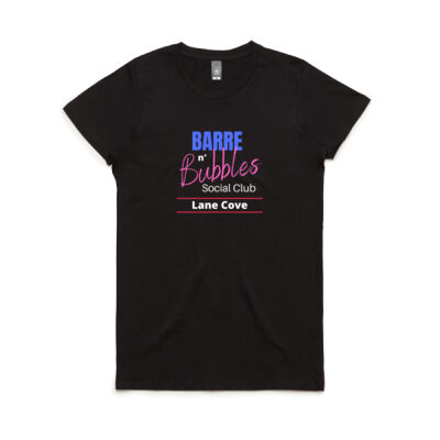 BARRE n Bubbles Lane Cove - AS Colour Women's Maple Crew Neck Tee Thumbnail