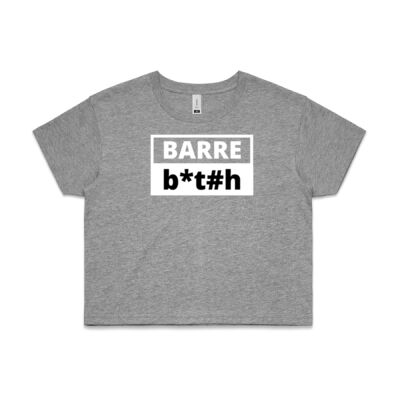 BARRE B*T#H - AS Colour CROP TEE - 4062 Thumbnail